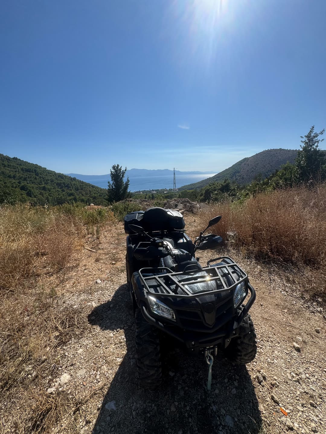 Makarska from the saddle